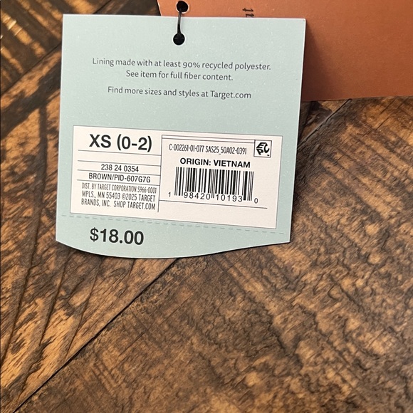 Brown Mid Rise Bikini Bottom - Picture 7 of 7